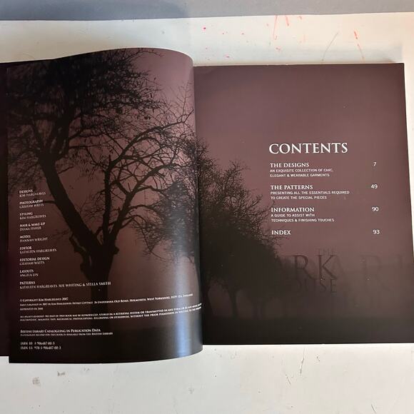 Vintage Designs & Hearfelt Kim Hargreaves Knitting Books Cottagecore Whimsigoth - Picture 9 of 13